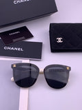 Chanel CH3620 Polarized Square Brown Lens Sunglasses for Men & Women - 431591