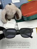 Gucci G1232 Square Black Lens Sunglasses for Men & Women - 431349