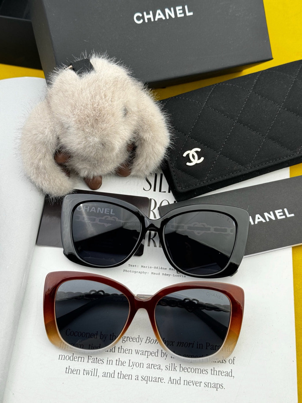 Chanel CH25801 Square Brown Lens Sunglasses for Men & Women - 431573 - detail image 7
