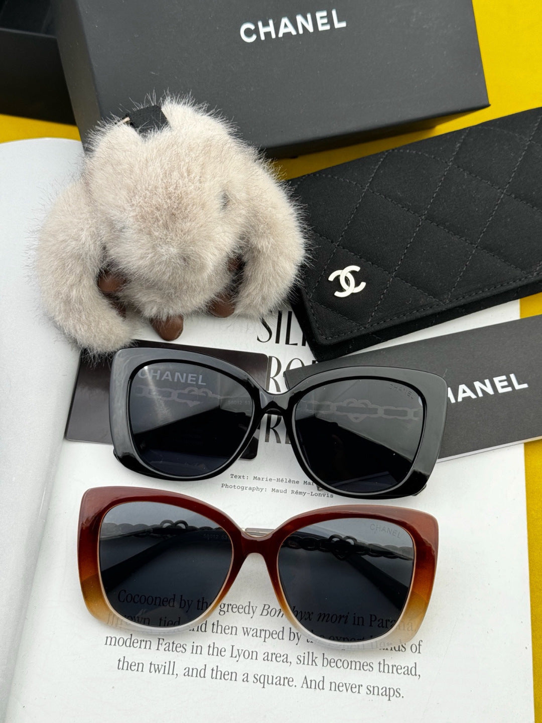 Chanel CH25801 Square Brown Lens Sunglasses for Men & Women - 431573 - detail image 7