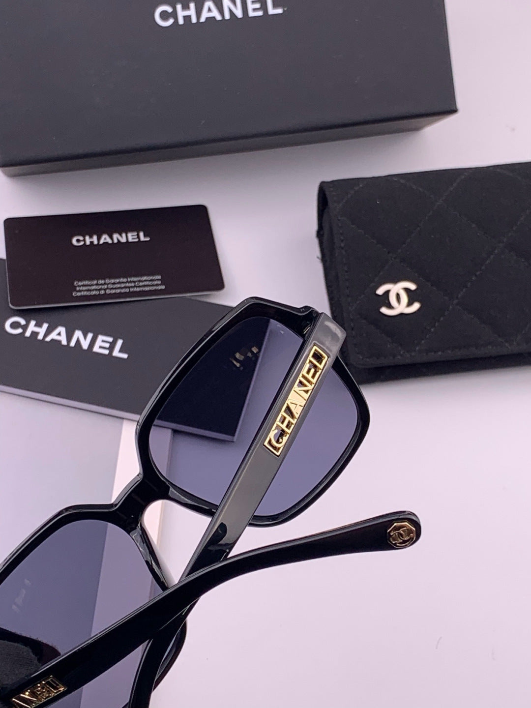 Chanel CH27002 Fashion Black Lens Sunglasses for Men & Women - 431578 - detail image 6