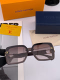 Louis Vuitton L5304 Polarized Square Gold Lens Sunglasses for Men & W - 431176