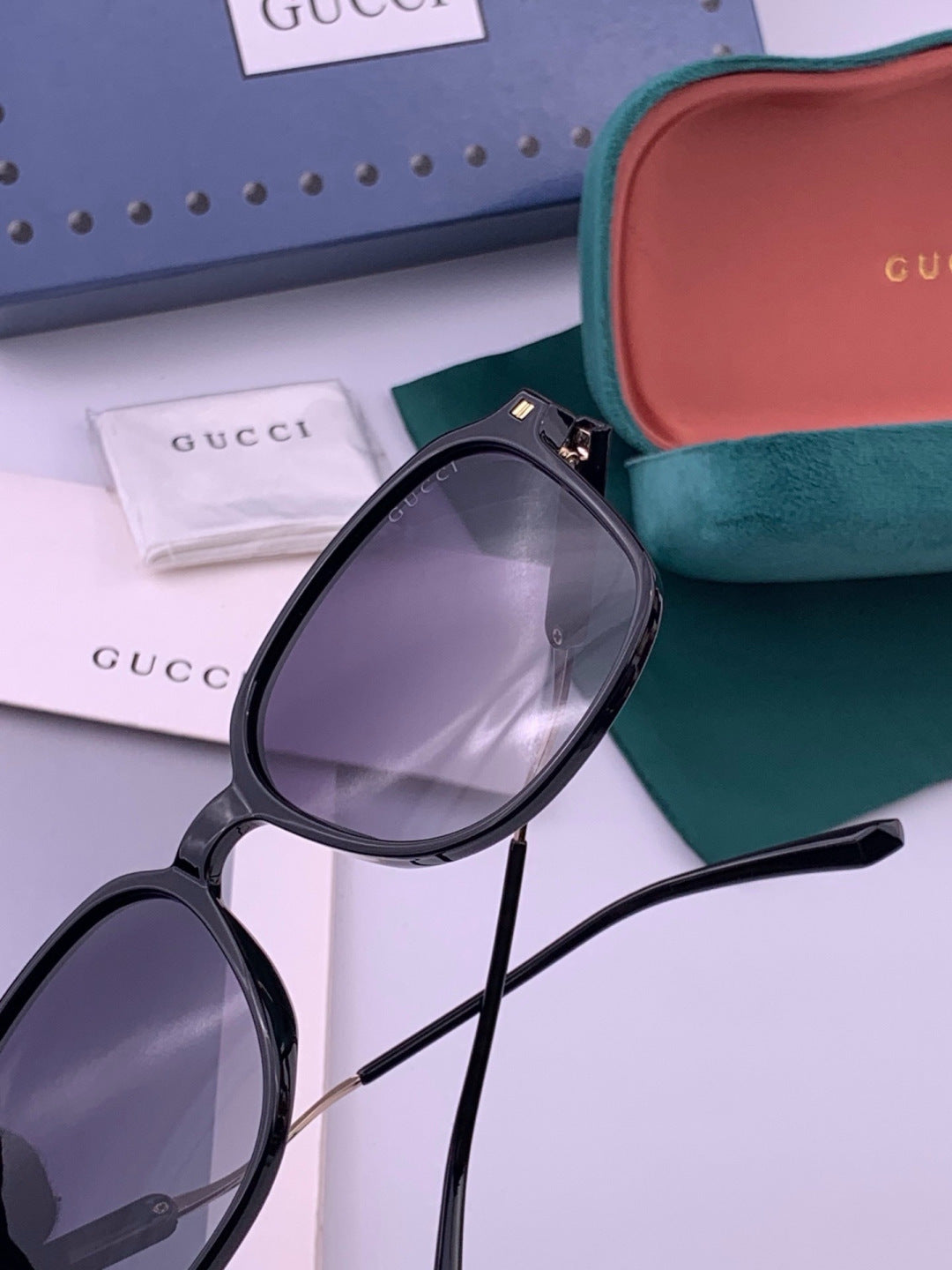 Gucci G7231 Metal Fashion Brown Lens Sunglasses for Men & Women - 431327 - detail image 4