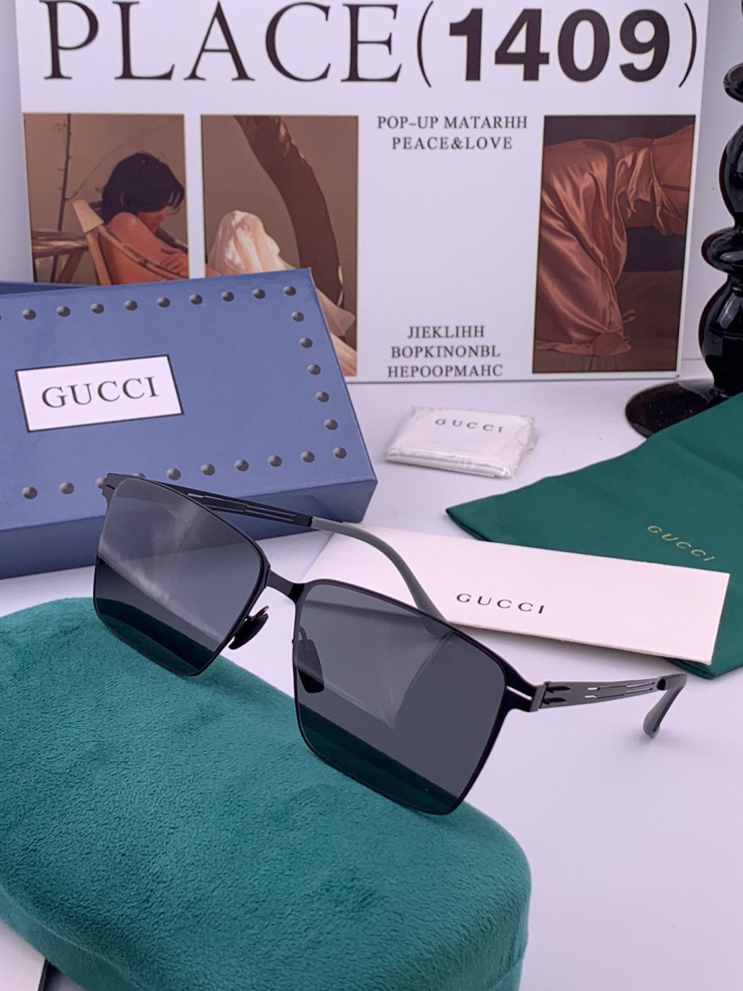 Gucci G2882 Fashion Pink Lens Sunglasses for Men & Women - 431331 - detail image 2