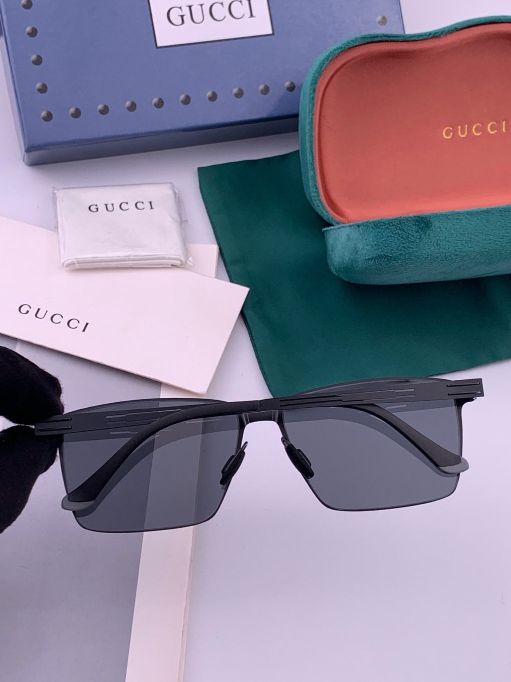Gucci G2882 Fashion Pink Lens Sunglasses for Men & Women - 431331 - detail image 4
