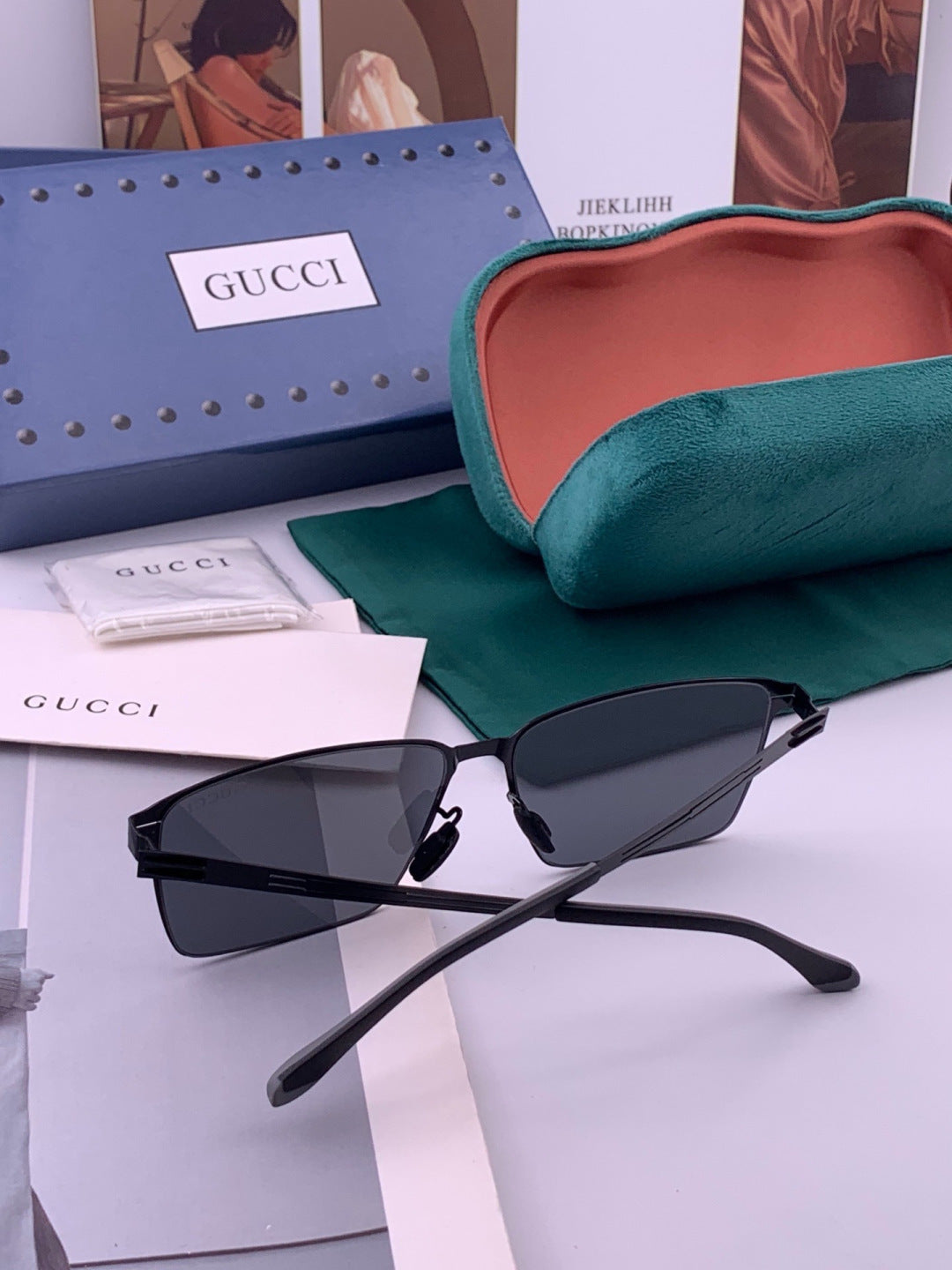 Gucci G2882 Fashion Pink Lens Sunglasses for Men & Women - 431331 - detail image 5