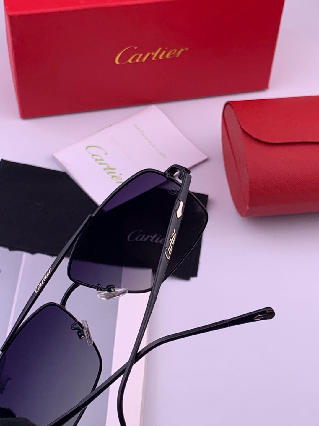 Cartier CK8100 Polarized Fashion Gold Lens Sunglasses for Men & Women - 449554 - detail image 6
