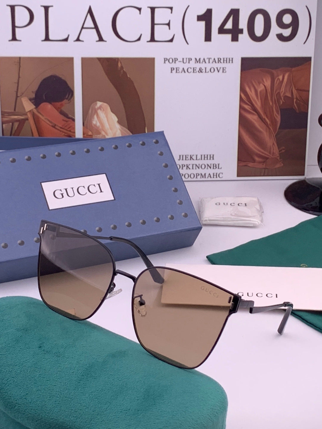 Gucci G2660 Fashion Brown Lens Sunglasses for Men & Women - 448731 - detail image 2