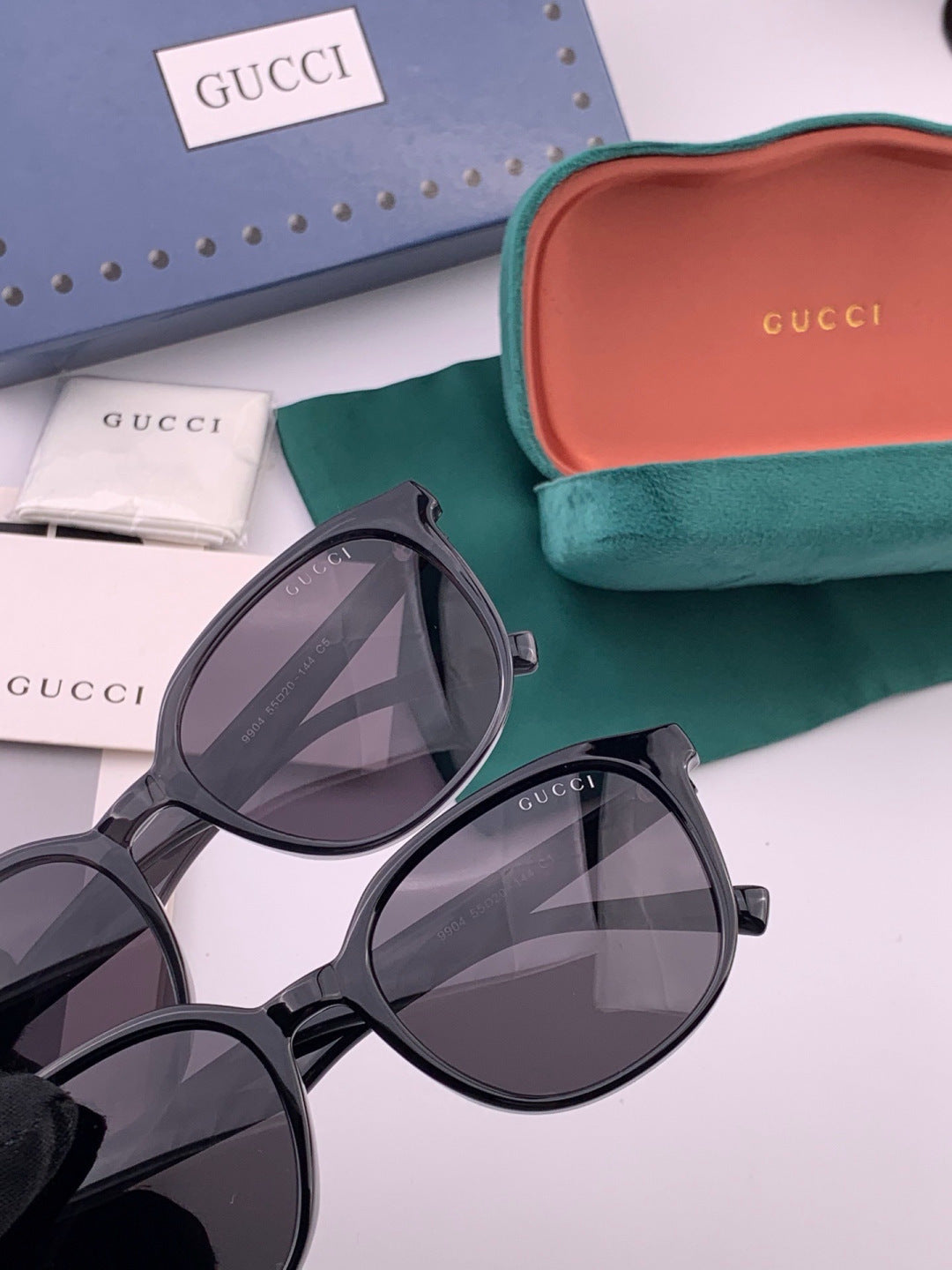 Gucci G4990 Polarized Square Orange Lens Sunglasses for Women - 448688 - detail image 4
