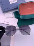 Gucci G1251 Polarized Round Brown Lens Sunglasses for Women - 448690