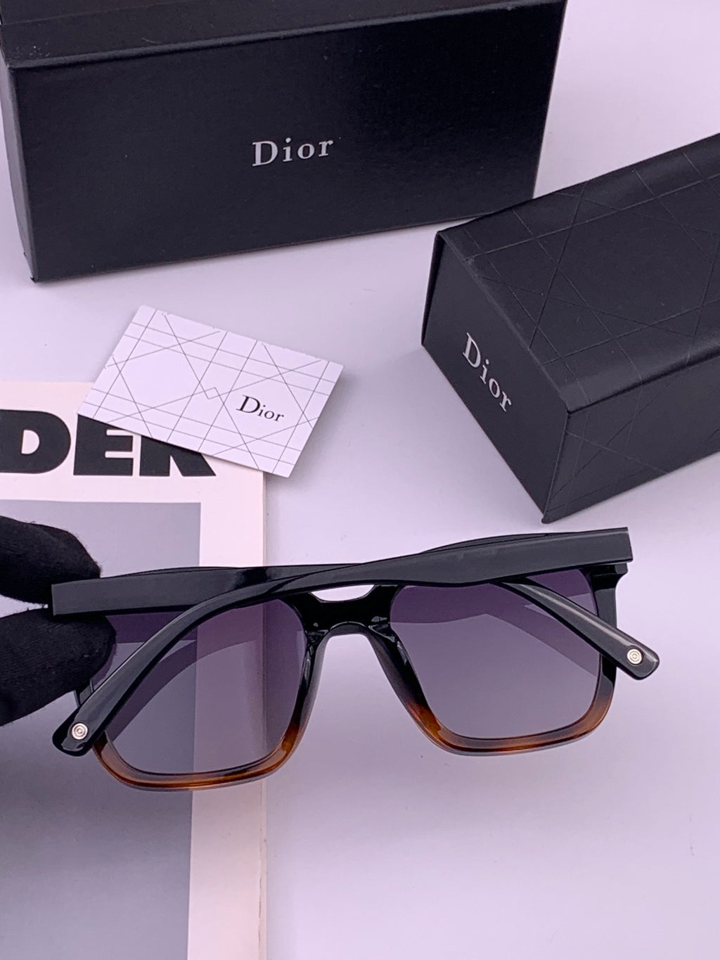 Gucci G752 Polarized Square Brown Lens Sunglasses for Women - 448694 - detail image 4