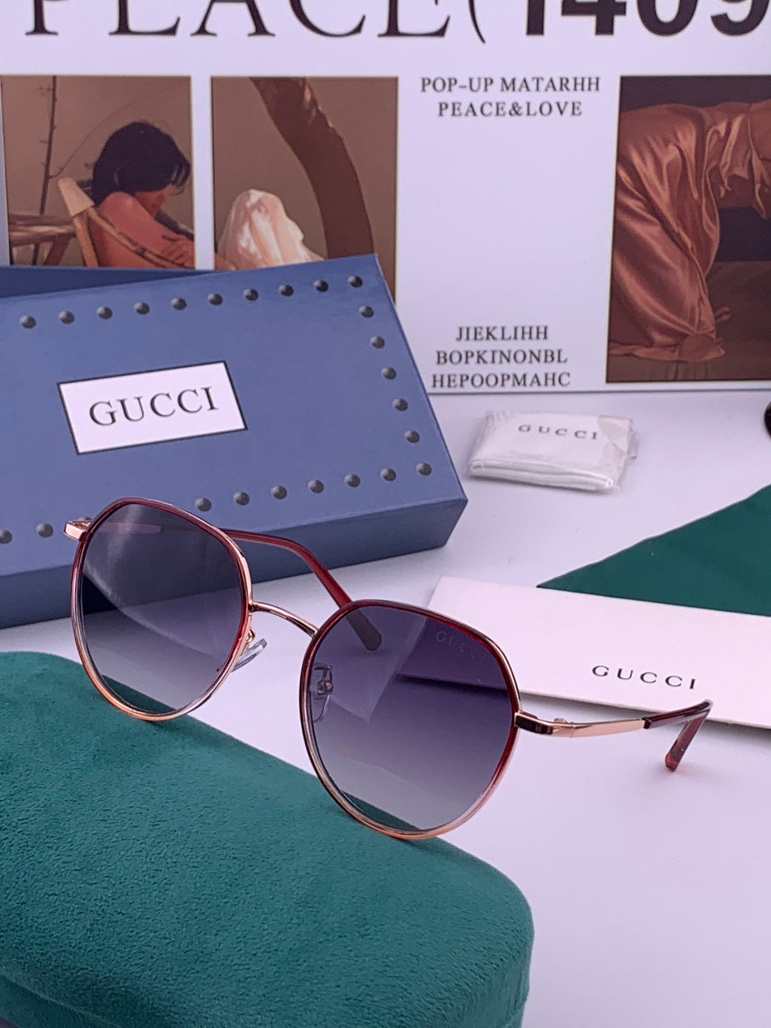 Gucci G2235 Polarized Round Brown Lens Sunglasses for Women - 448699 - detail image 2