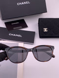 Chanel CH7821 Polarized Round Brown Lens Sunglasses for Men & Women - 449045