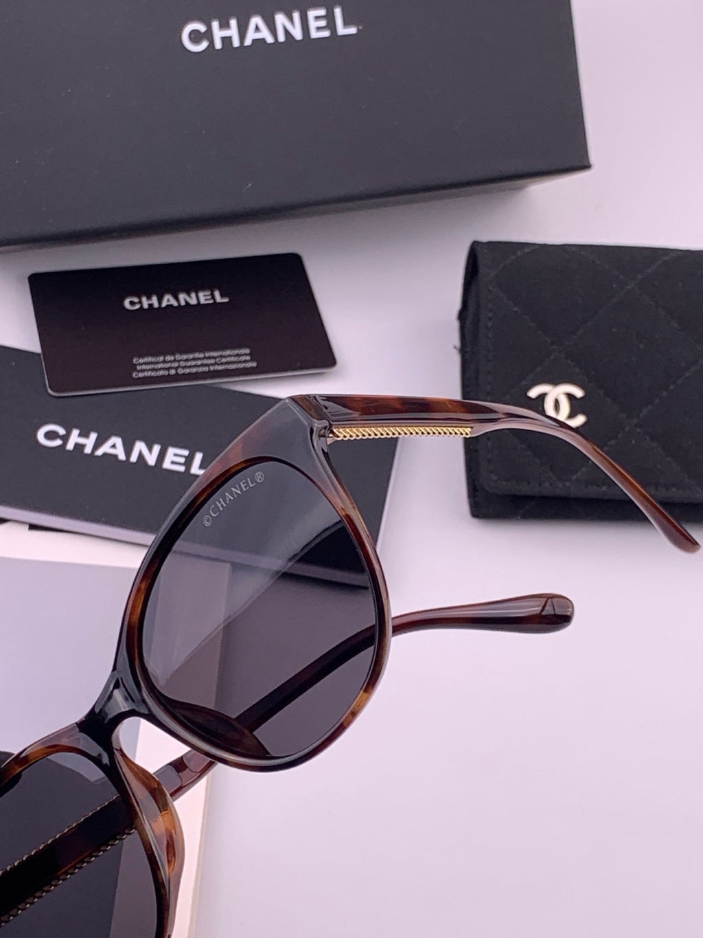 Chanel CH7821 Polarized Round Brown Lens Sunglasses for Men & Women - 449045 - detail image 3