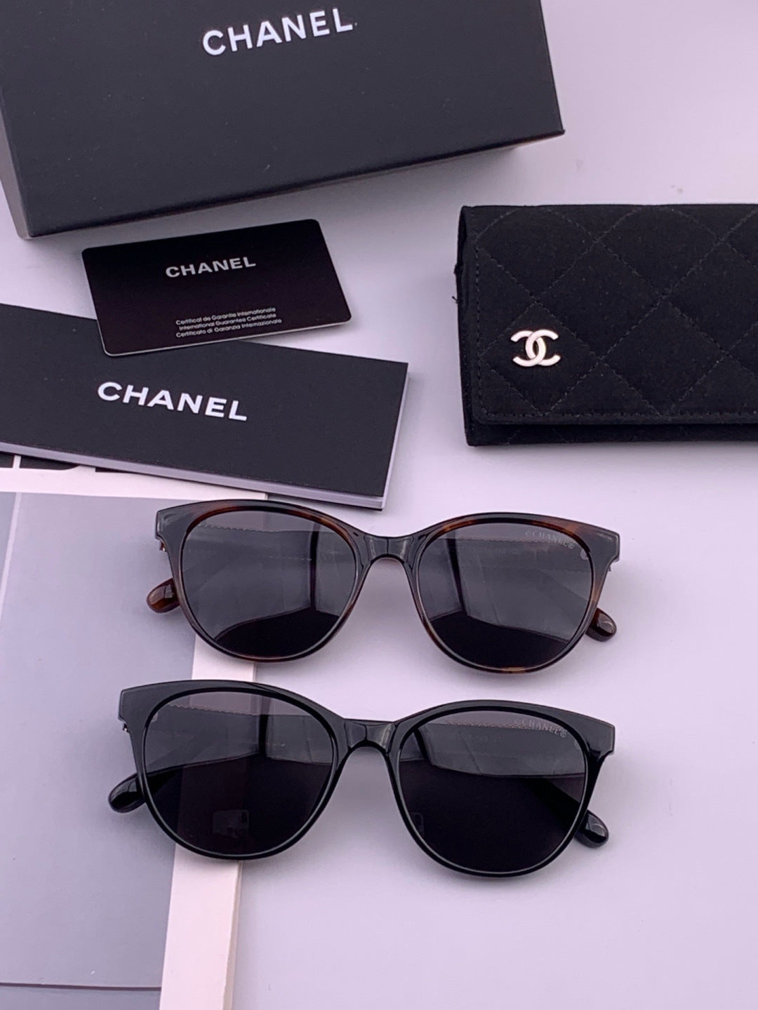 Chanel CH7821 Polarized Round Brown Lens Sunglasses for Men & Women - 449046 - detail image 8