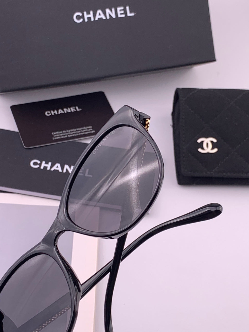 Chanel CH7821 Polarized Round Brown Lens Sunglasses for Men & Women - 449046 - detail image 5