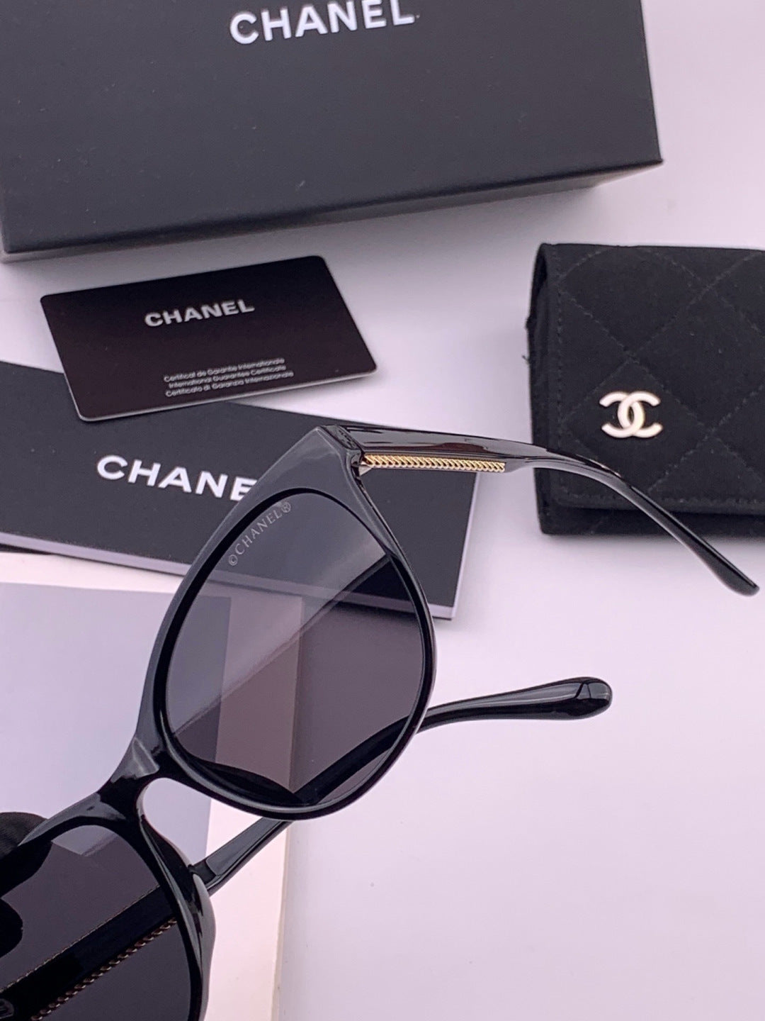 Chanel CH7821 Polarized Round Brown Lens Sunglasses for Men & Women - 449046 - detail image 3