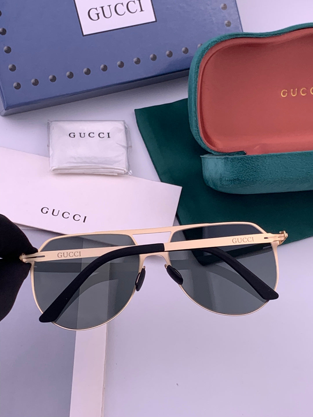 Gucci G2731 Polarized Fashion Black Lens Sunglasses for Men & Women - 448863 - detail image 5