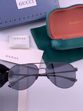 Gucci 1227 Fashion Gold Lens Sunglasses for Men & Women