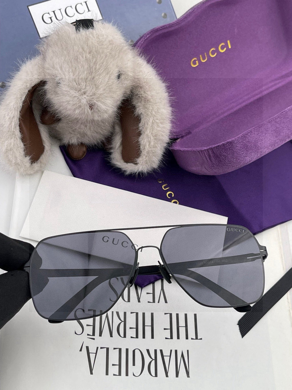 Gucci G3733 Polarized Fashion Black Lens Sunglasses for Men & Women