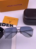 Louis Vuitton L199 Fashion Gold Lens Sunglasses for Men & Women