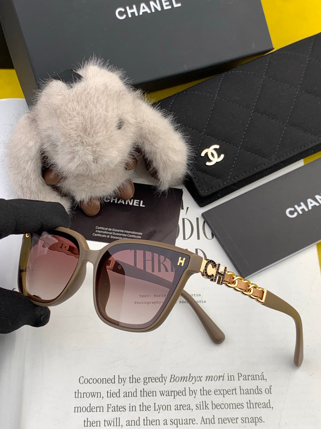 Chanel CH0303 Fashion Black Lens Sunglasses for Men & Women - 449028 - detail image 3