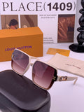 Louis Vuitton L77004 Oversized Purple Lens Sunglasses for Men & Women - 448494