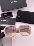Chanel CH87004 Oversized Red Lens Sunglasses for Men & Women - 449035