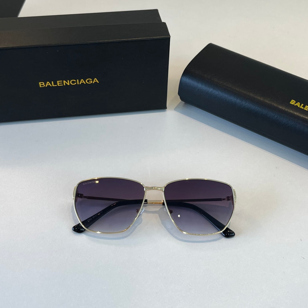 Balenciaga Rectangular Silver Lens Sunglasses for Men & Women - 449656 - detail image 9