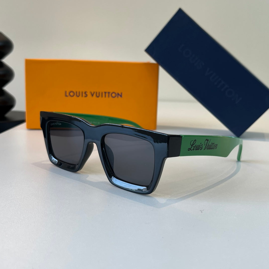 Louis Vuitton Metal Fashion Black Lens Sunglasses for Men & Women - 448551 - detail image 3