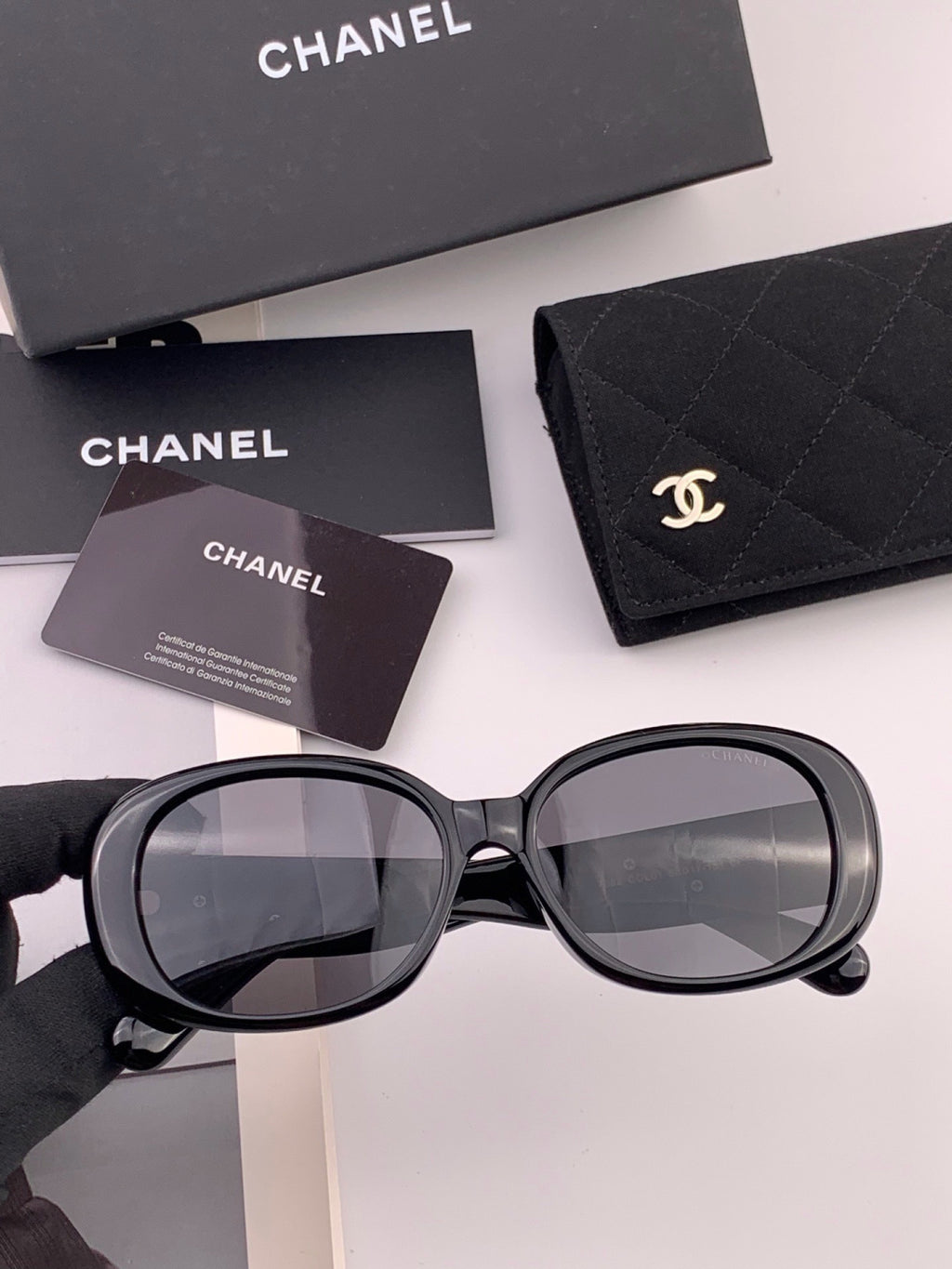 Chanel CH2788 Polarized Round Gold Lens Sunglasses for Men & Women - 448978