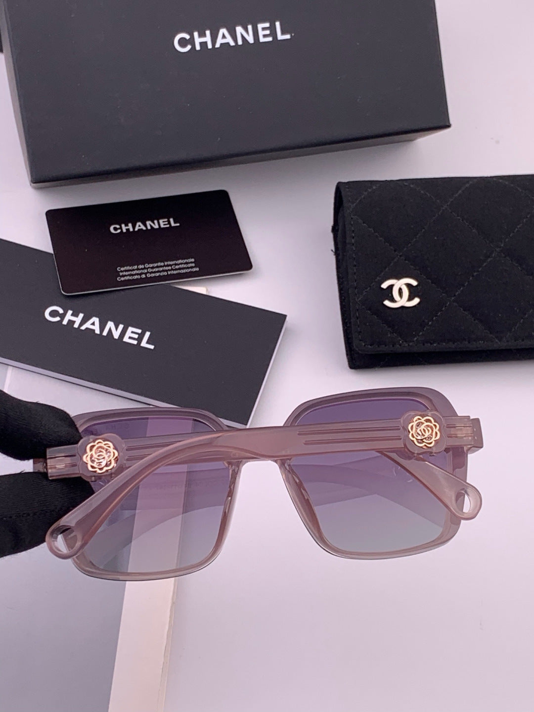 Chanel CH9788 Polarized Oversized Purple Lens Sunglasses for Men & Wo - 448979 - detail image 6
