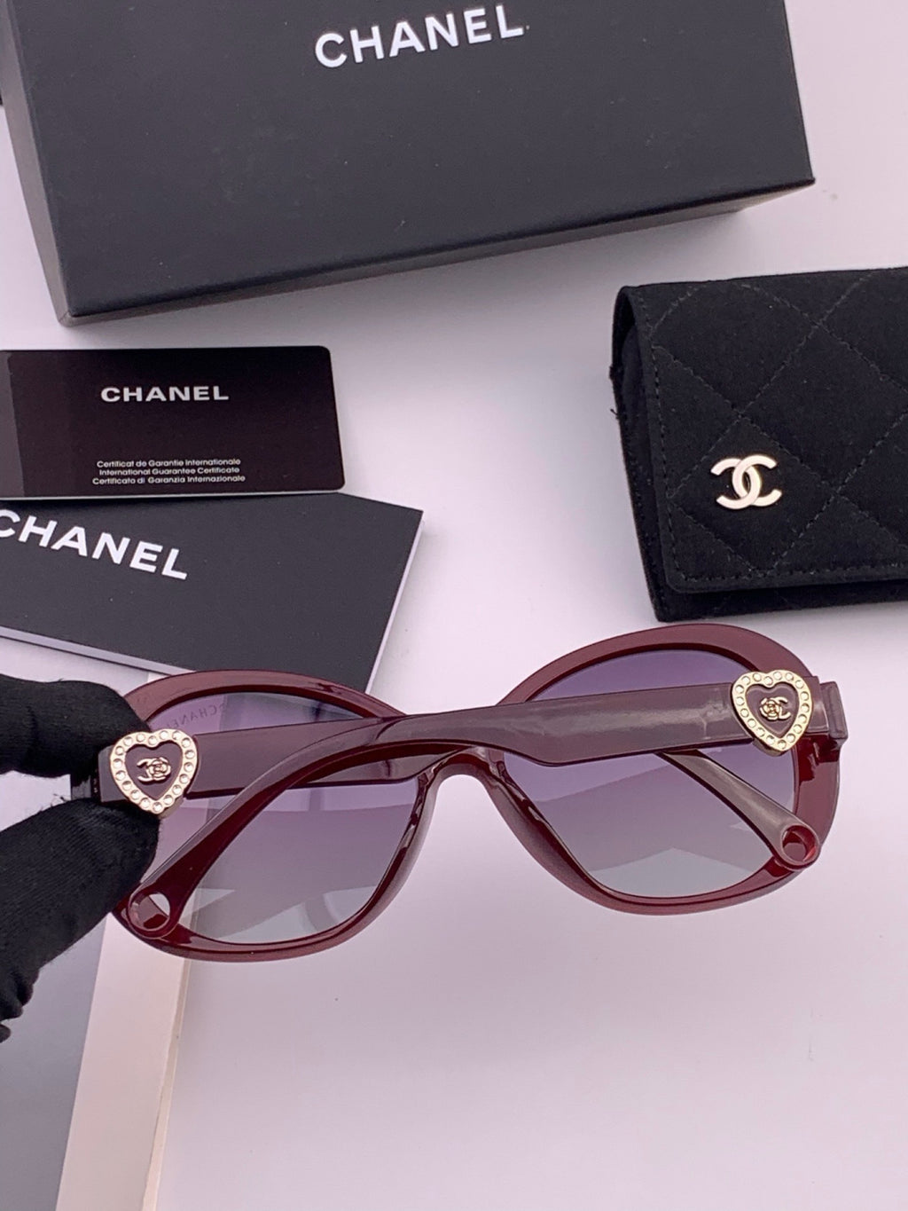 Chanel CH6788 Polarized Oversized Gold Lens Sunglasses for Men & Wome - 448983 - detail image 2