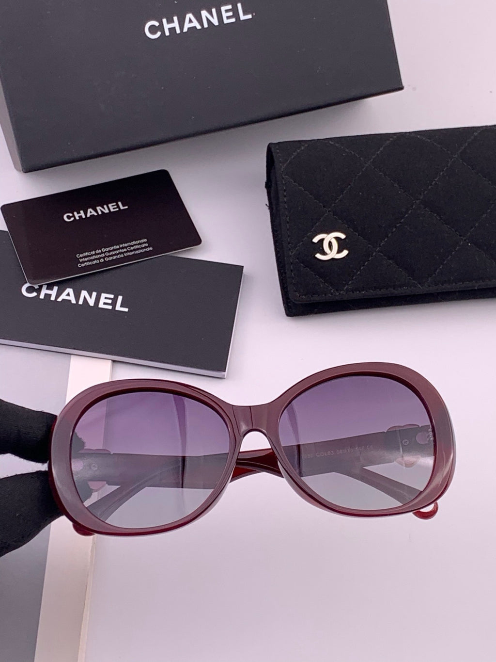 Chanel CH6788 Polarized Oversized Gold Lens Sunglasses for Men & Wome - 448983 - detail image 4