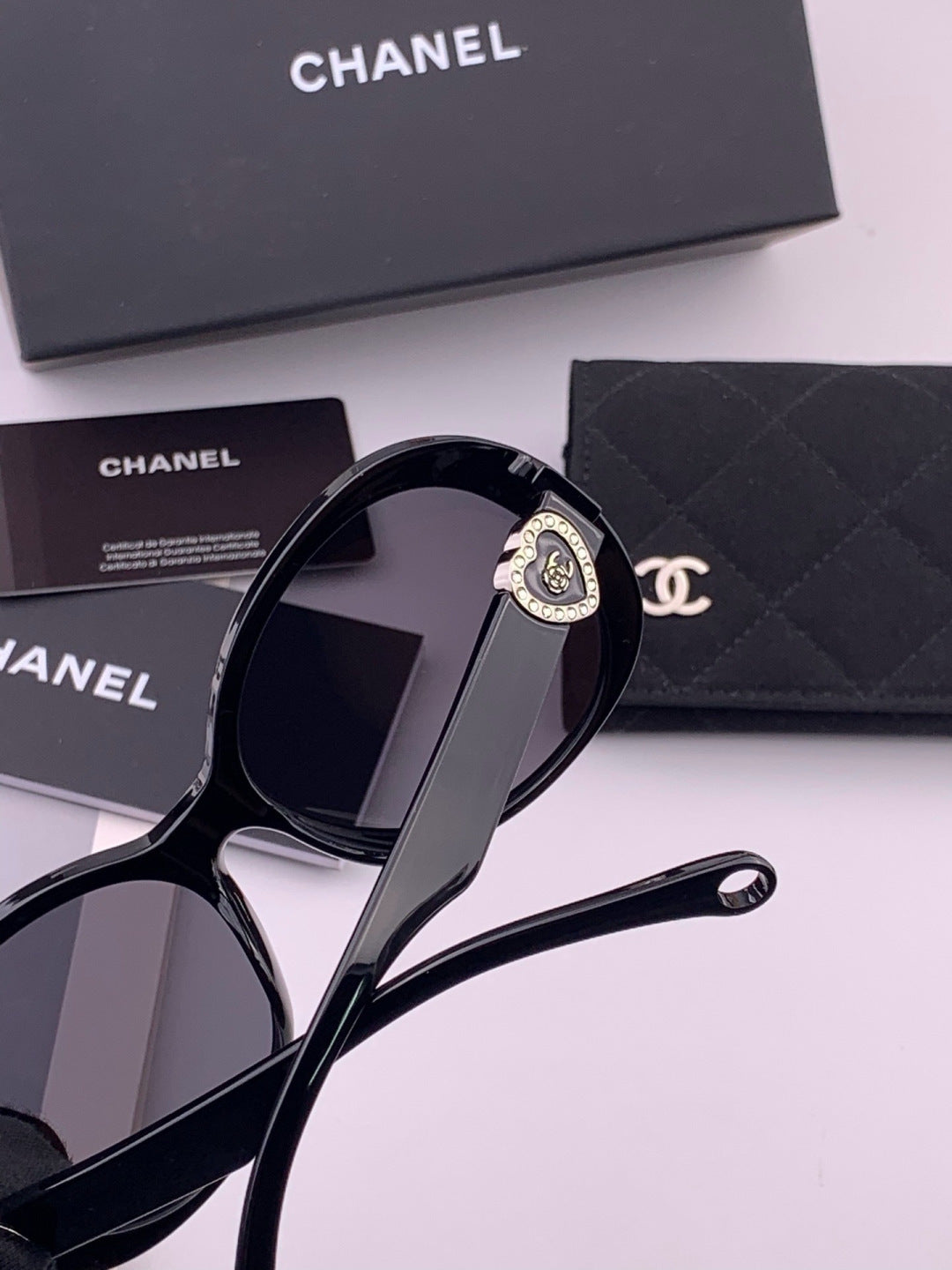Chanel CH6788 Polarized Oversized Black Lens Sunglasses for Men & Wom - 448984 - detail image 4