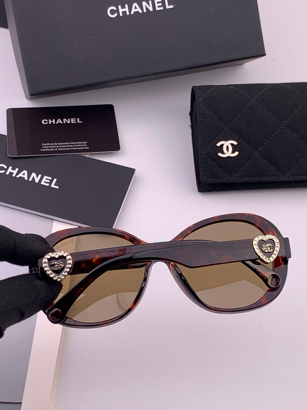 Chanel CH6788 Polarized Oversized Black Lens Sunglasses for Men & Wom - 448985 - detail image 4