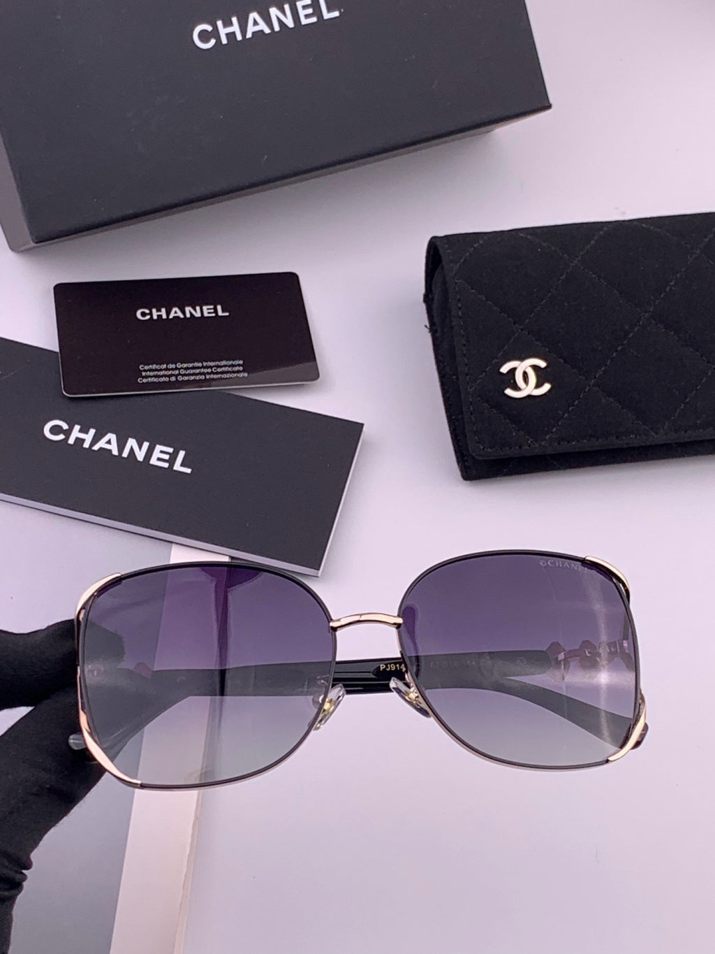 Chanel CH9914 Polarized Fashion Red Lens Sunglasses for Men & Women - 448965