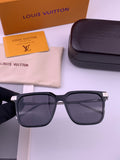 Louis Vuitton L7166 Aviator Gold Lens Sunglasses for Men & Women - 448554