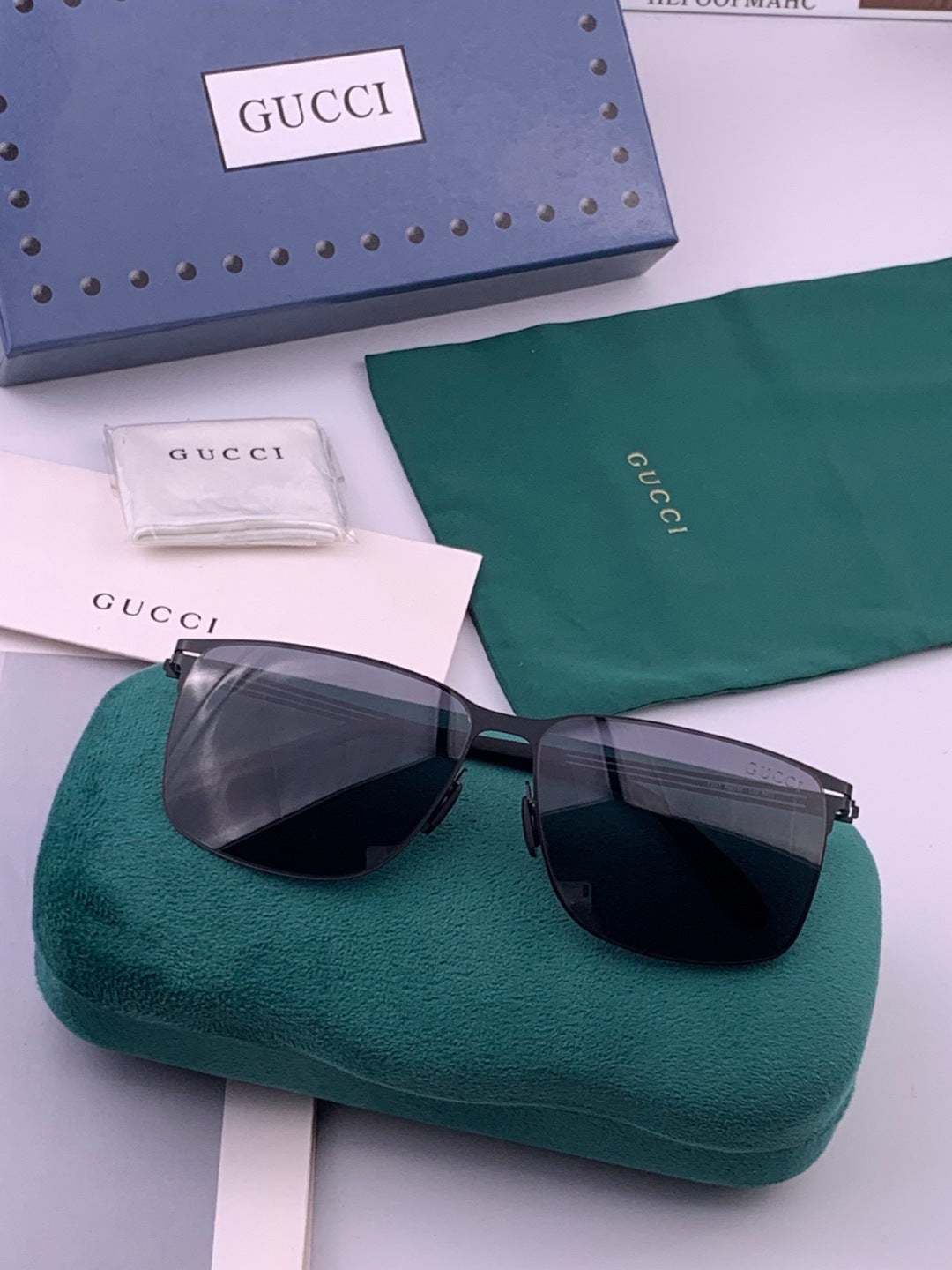Gucci G7710 Fashion Gold Lens Sunglasses for Men & Women - detail image 7