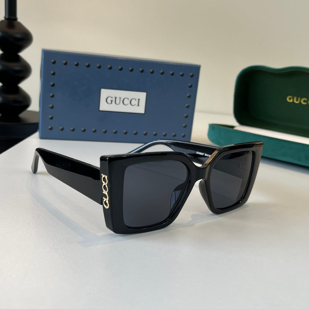 Gucci Fashion Black Lens Sunglasses for Men & Women - 486447