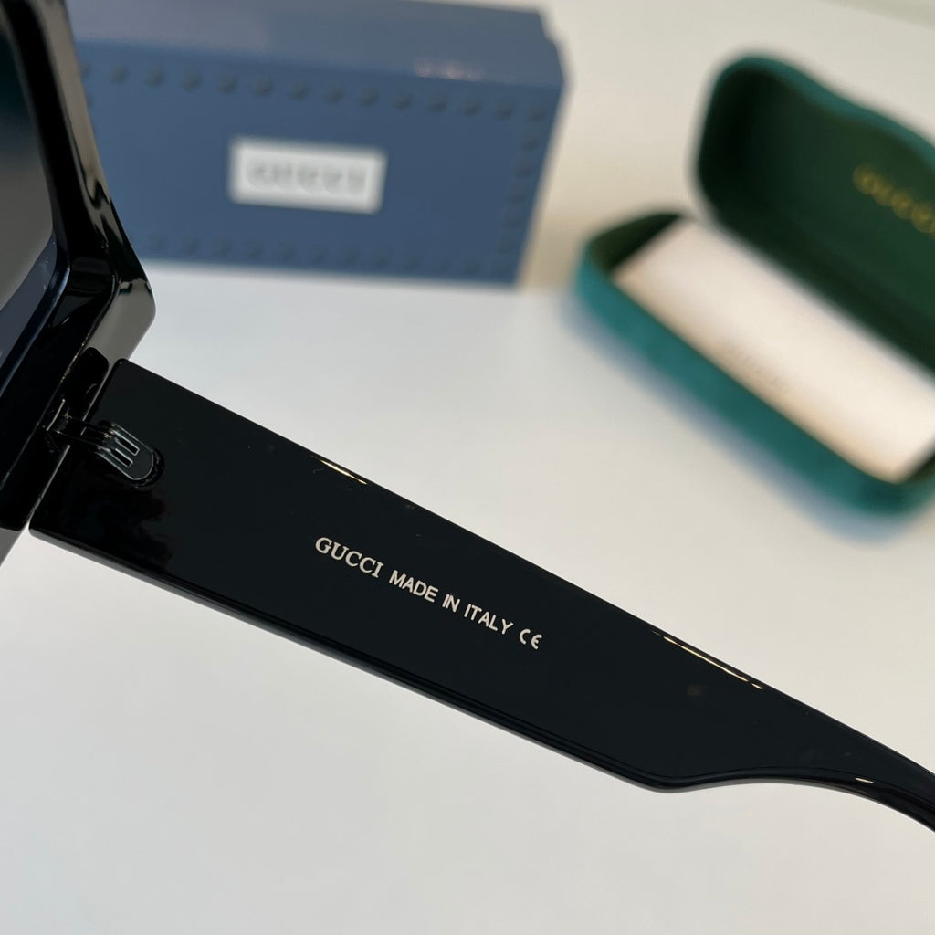 Gucci Fashion Black Lens Sunglasses for Men & Women - 486447 - detail image 9