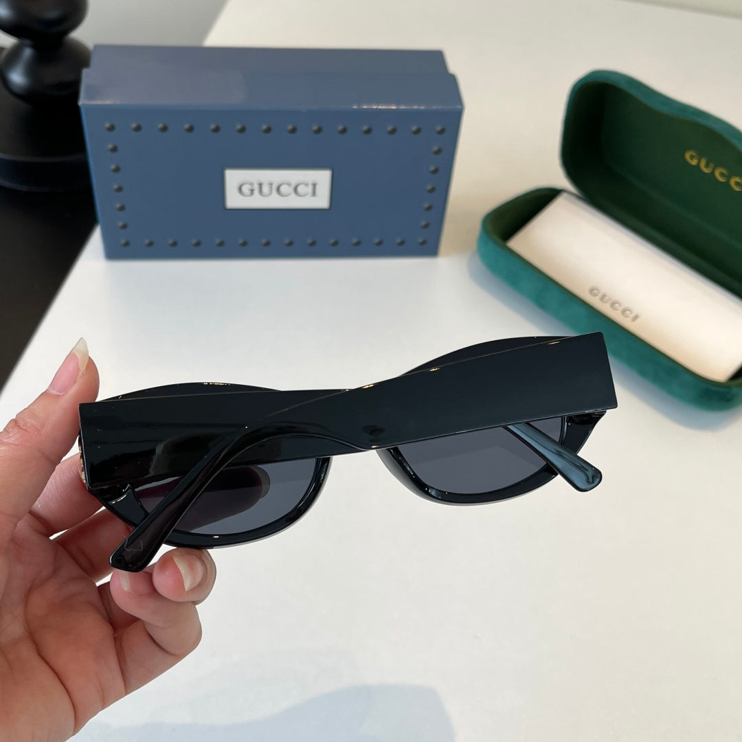 Gucci Fashion Black Lens Sunglasses for Men & Women - 486448 - detail image 5
