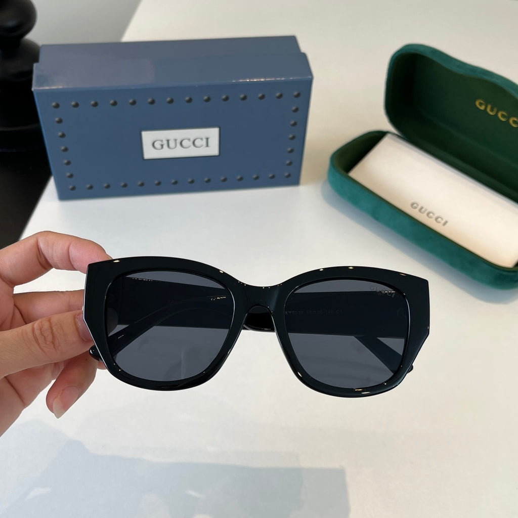 Gucci Fashion Black Lens Sunglasses for Men & Women - 486449 - detail image 4
