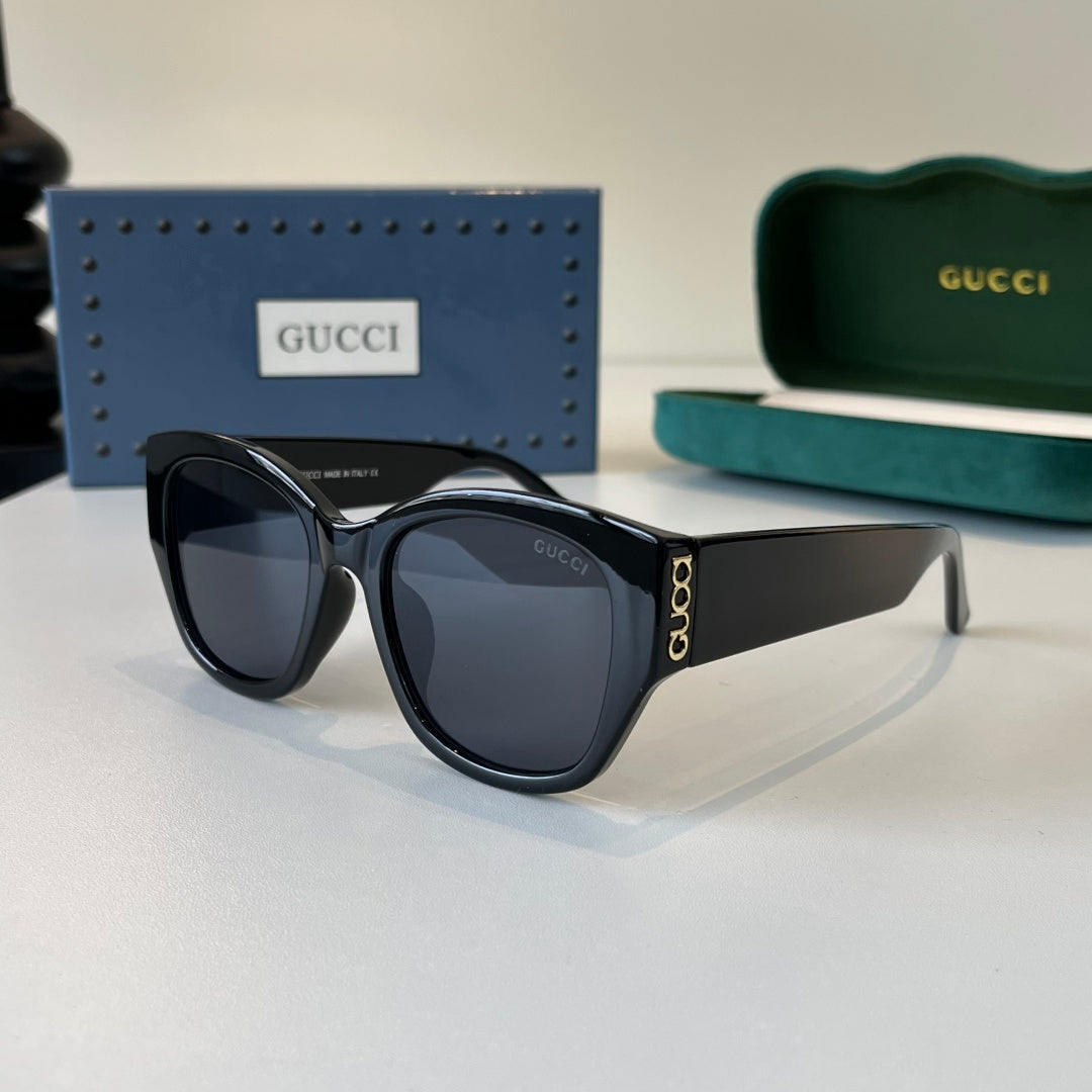 Gucci Fashion Black Lens Sunglasses for Men & Women - 486449 - detail image 3