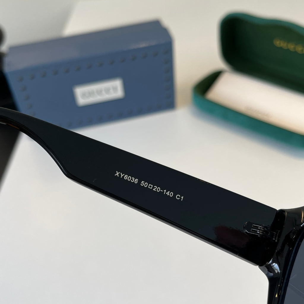 Gucci Fashion Black Lens Sunglasses for Men & Women - 486449 - detail image 7