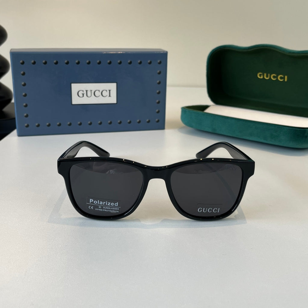 Gucci Oversized Black Lens Sunglasses for Men - 486450 - detail image 2