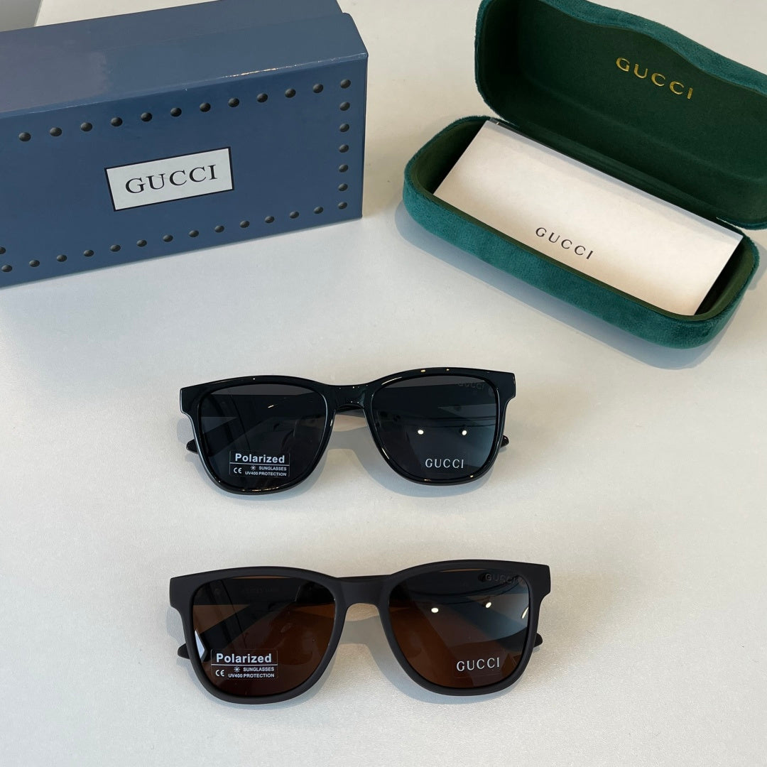 Gucci Oversized Black Lens Sunglasses for Men - 486450 - detail image 10