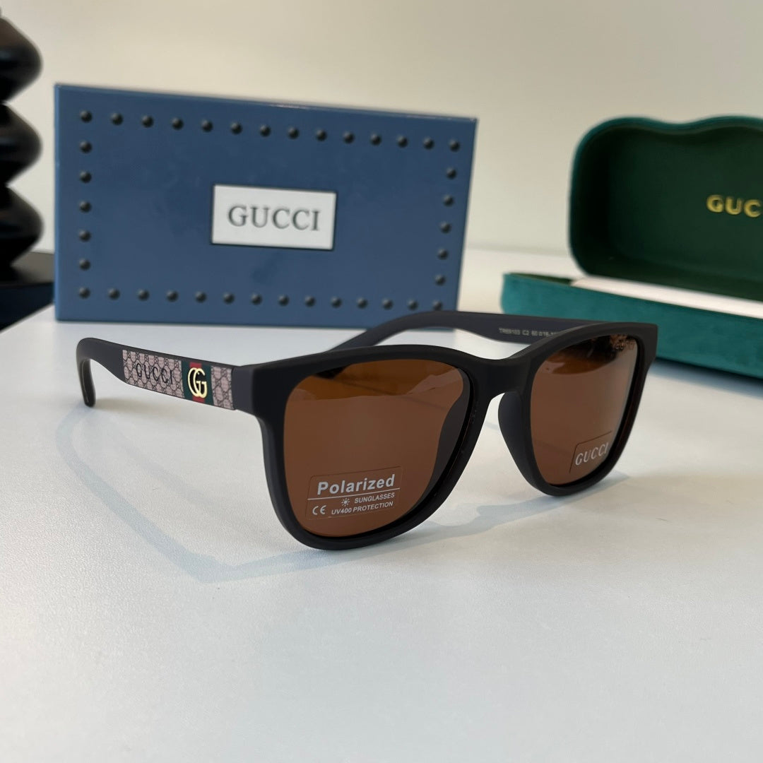 Gucci Oversized Black Lens Sunglasses for Men