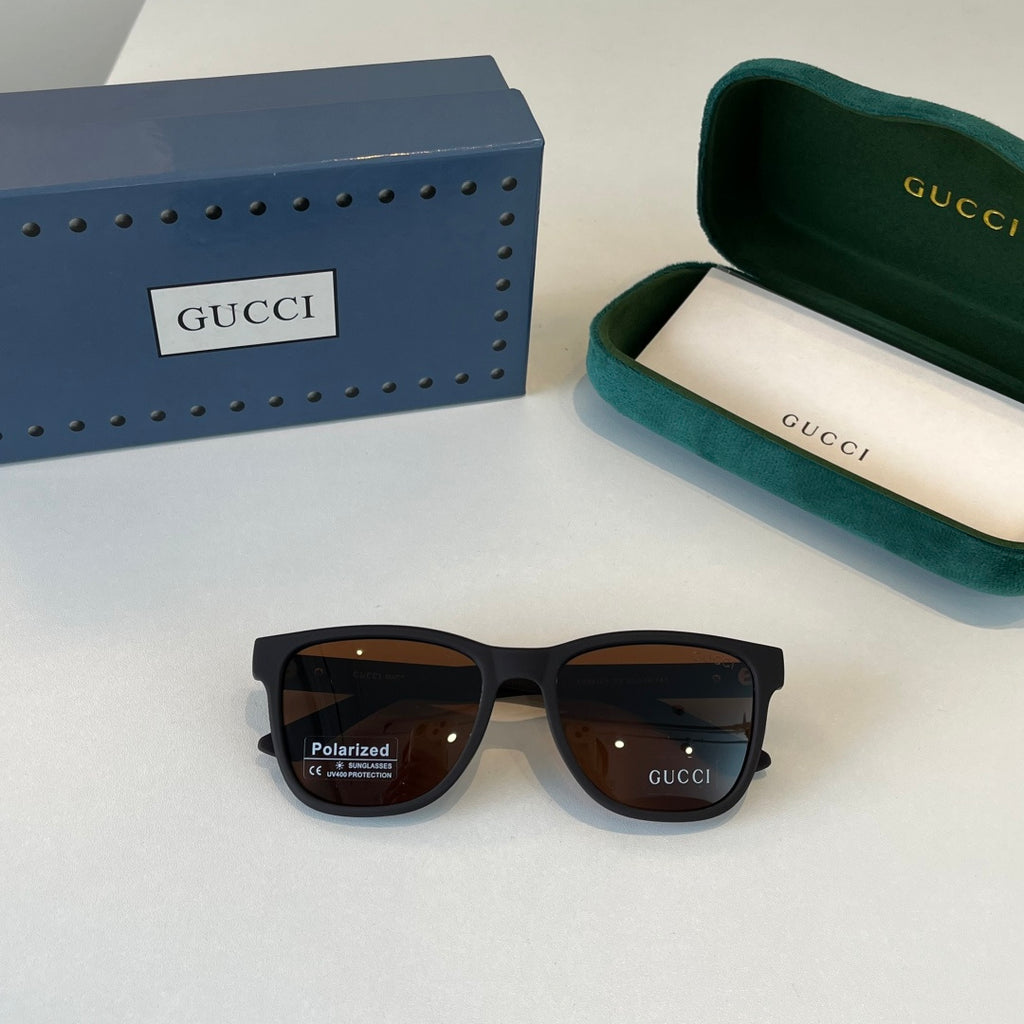 Gucci Oversized Black Lens Sunglasses for Men - detail image 4