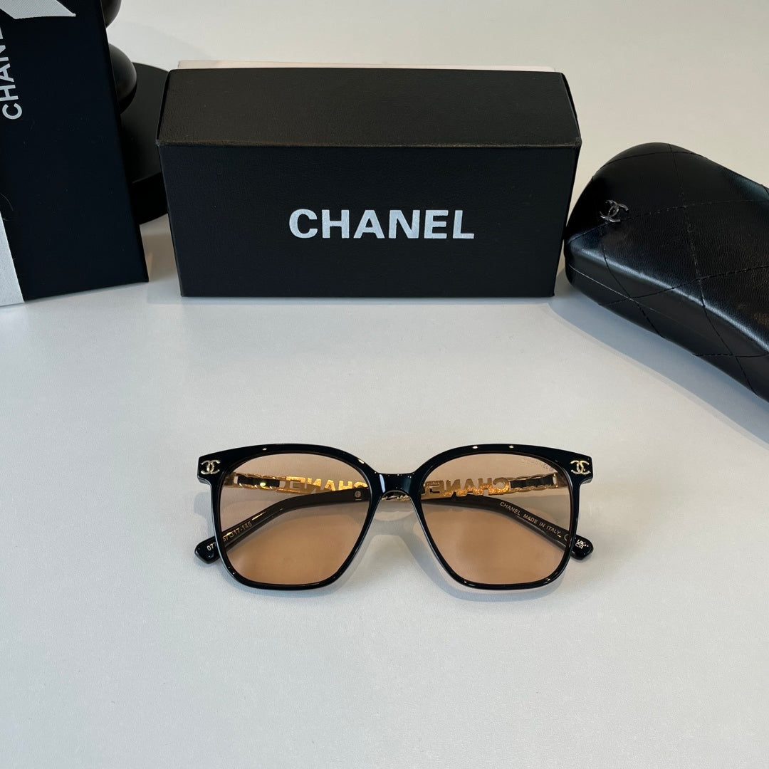Chanel Fashion Gold Lens Sunglasses for Men & Women - 486526 - detail image 4